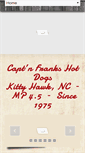 Mobile Screenshot of captnfranks.com